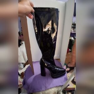 Knee High Black  Boots